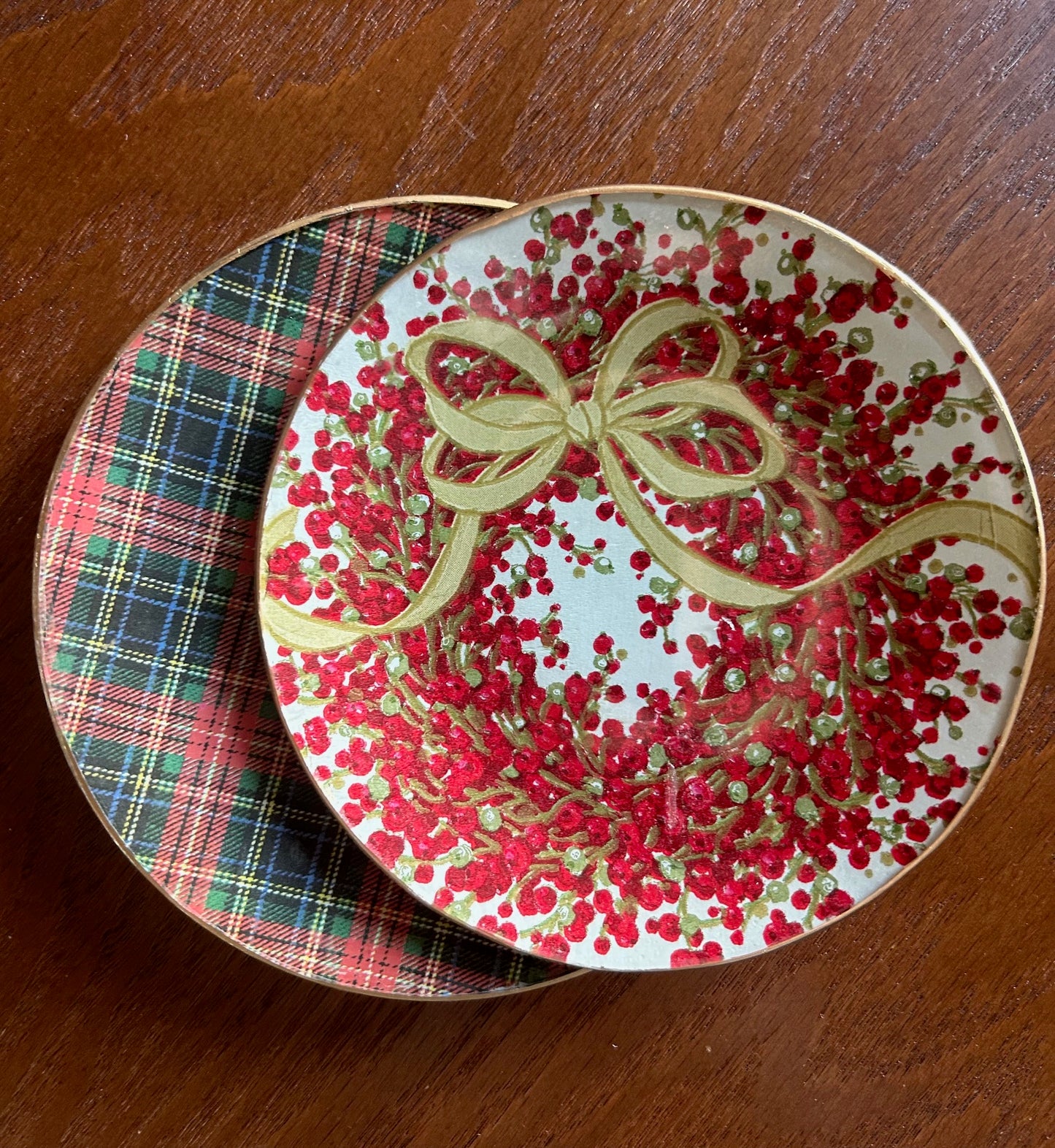 Red Christmas wreath
