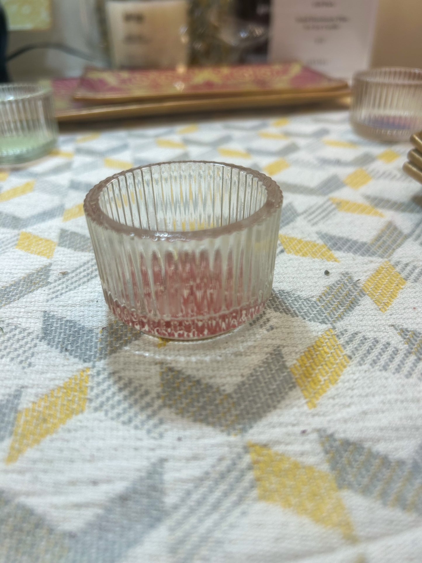 Small glass bowls