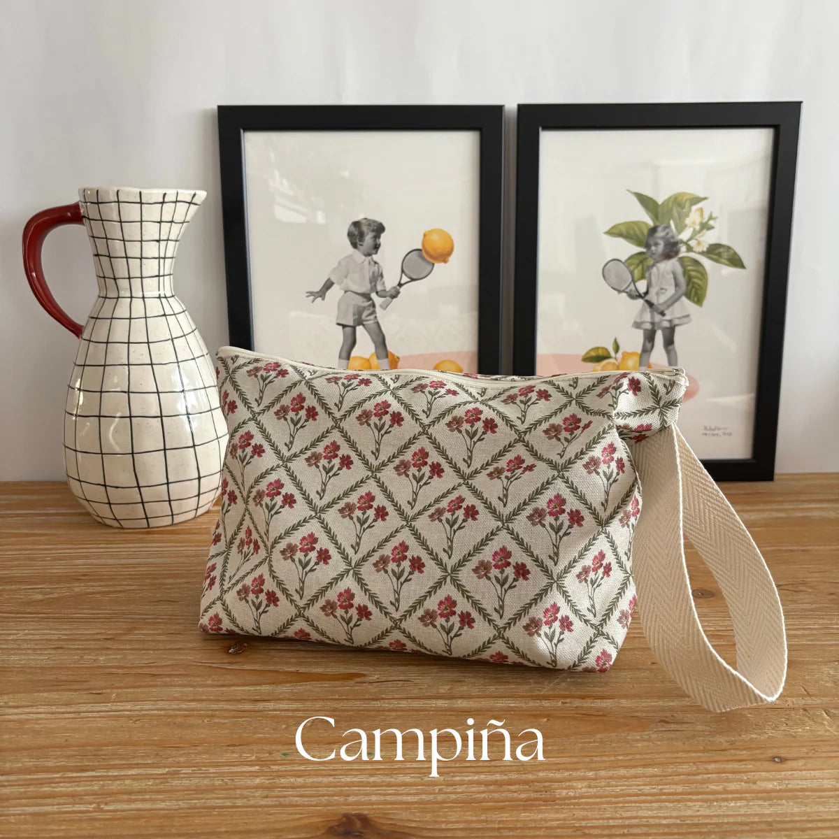 Monique Resin-Coated Pouch