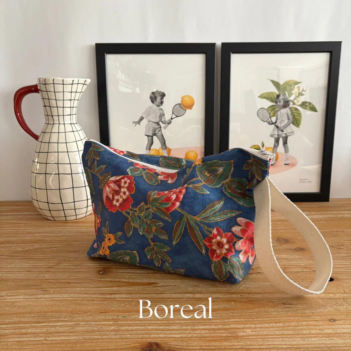 Monique Resin-Coated Pouch