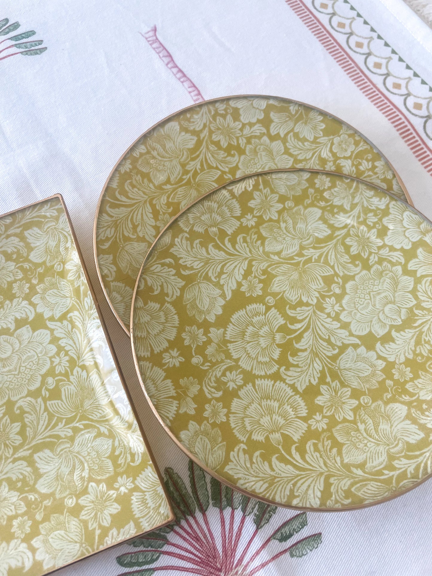 Mustard Round Plate