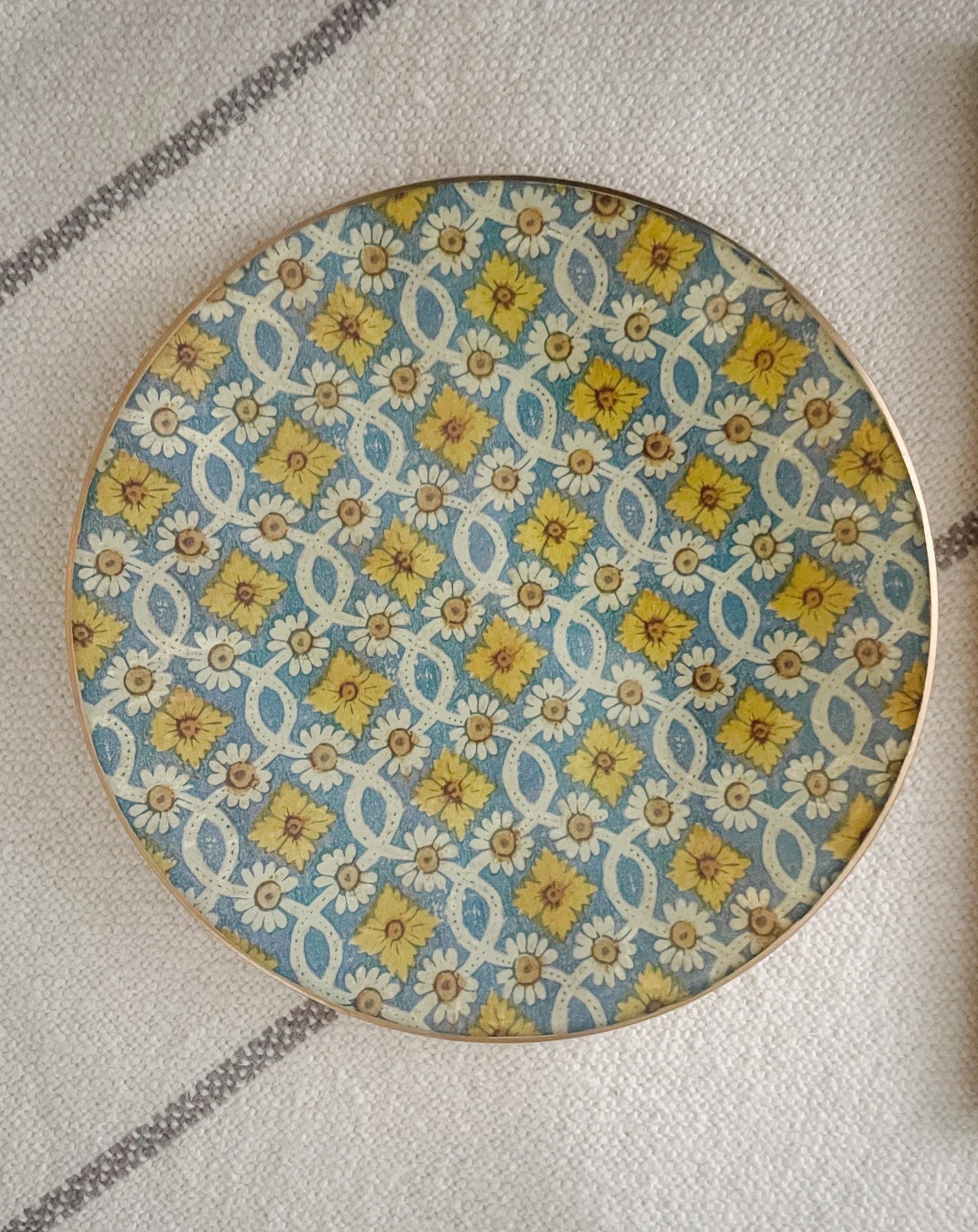 Spring Round Plate