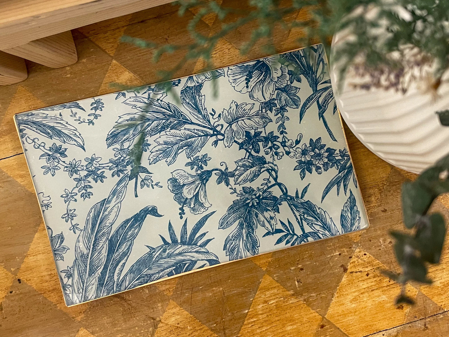 Tropical Rectangle Plate