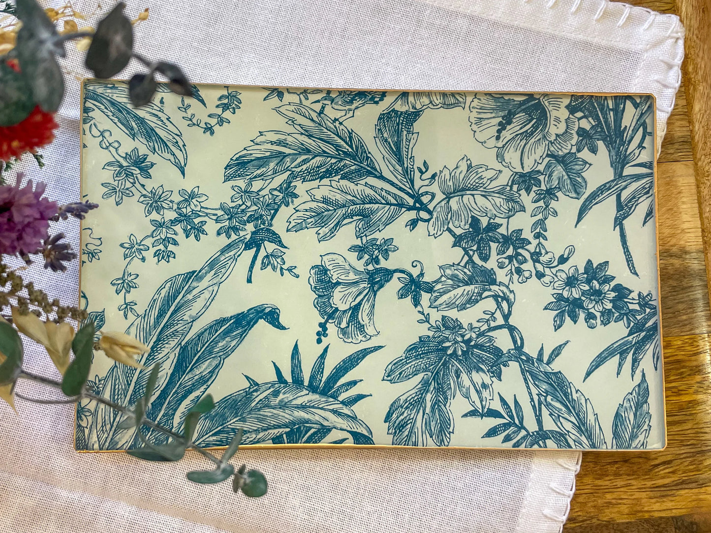 Tropical Rectangle Plate