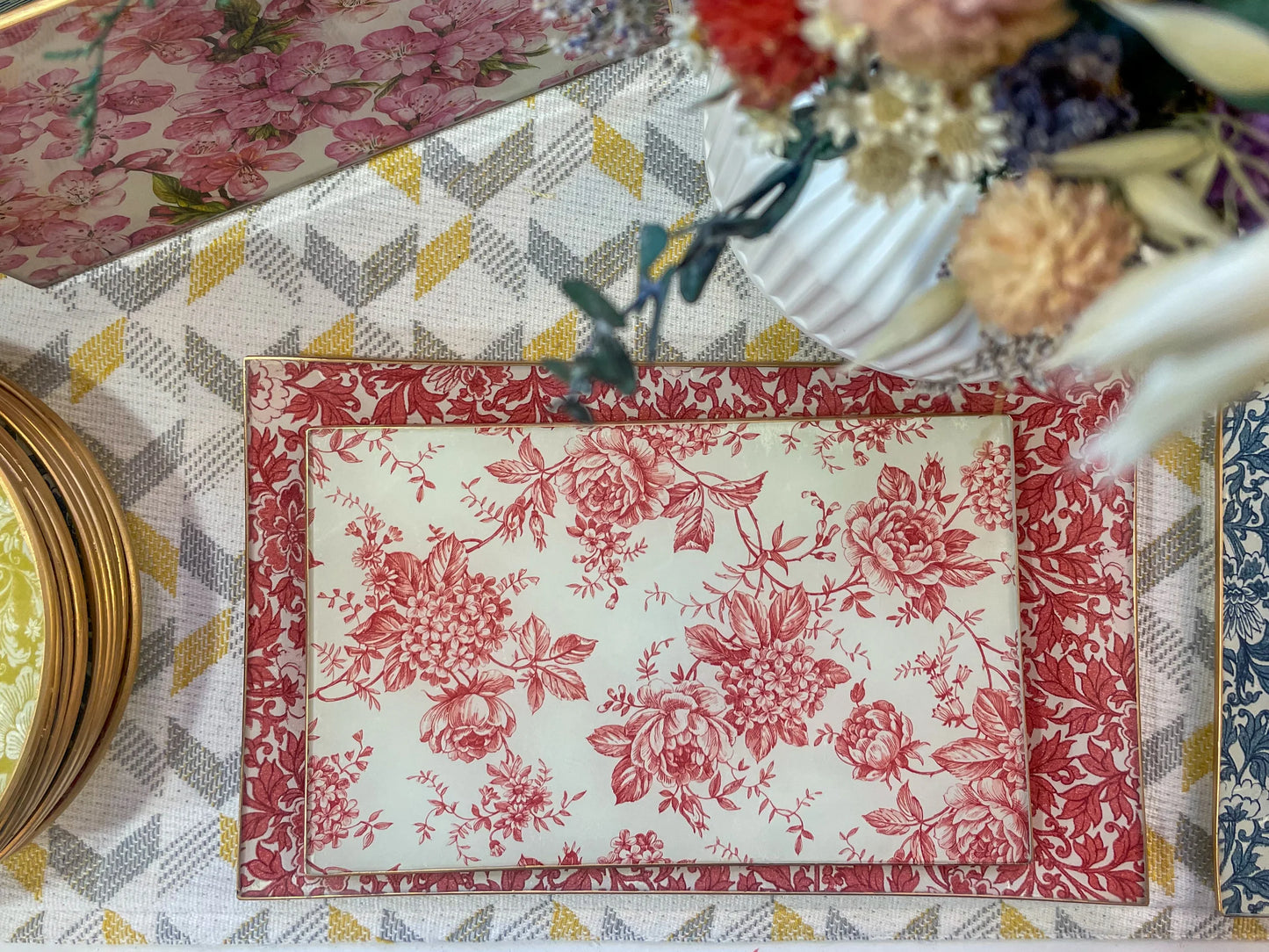 Vintage Rectangle Plate