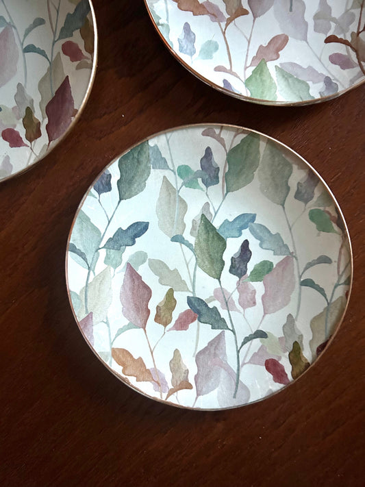 Leaves Round Plate