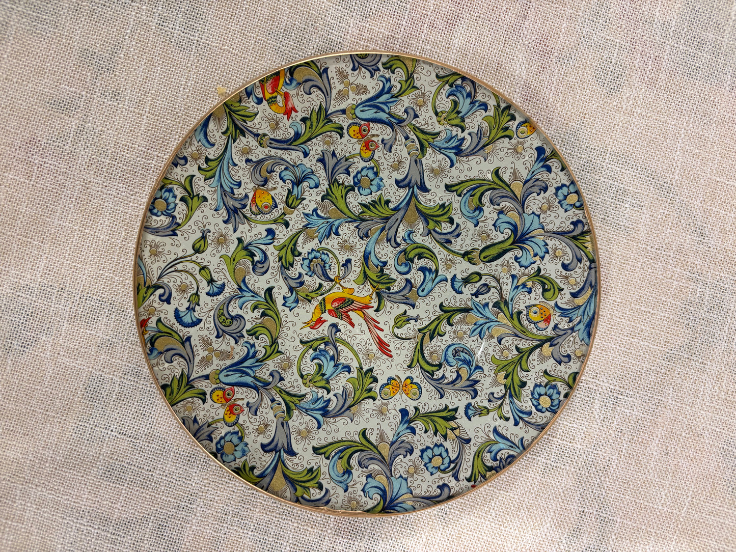 Florentine Round Plate