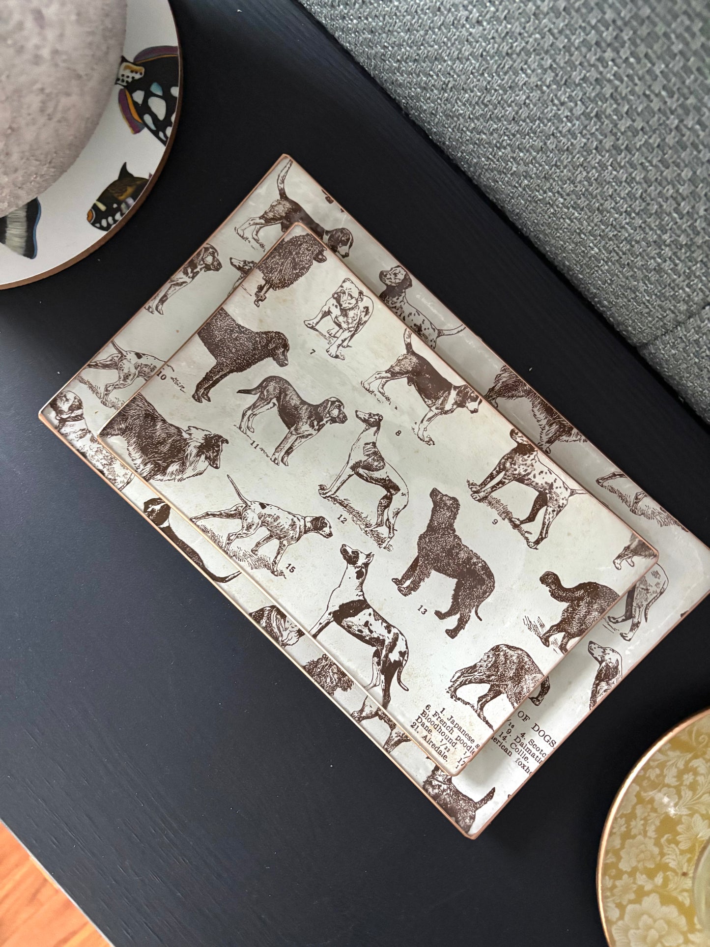 Dogs, Best Friends Rectangle Plate