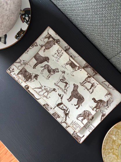 Dogs, Best Friends Rectangle Plate