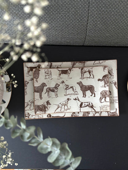 Dogs, Best Friends Rectangle Plate