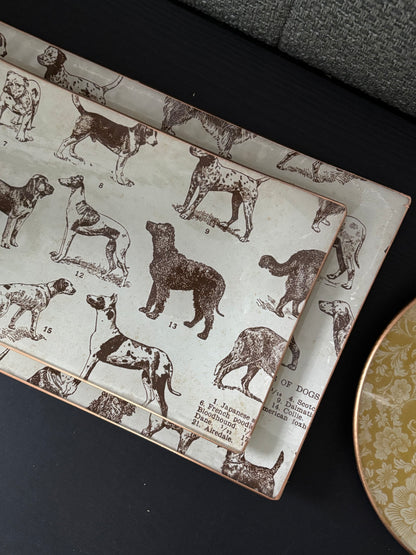 Dogs, Best Friends Rectangle Plate