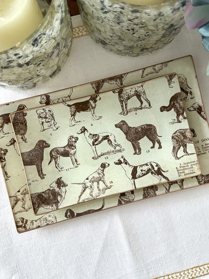 Dogs, Best Friends Rectangle Plate