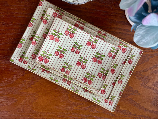 Cherries Rectangle Plate