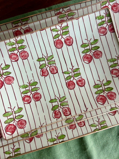 Cherries Rectangle Plate