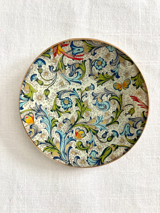 Florentine Round Plate