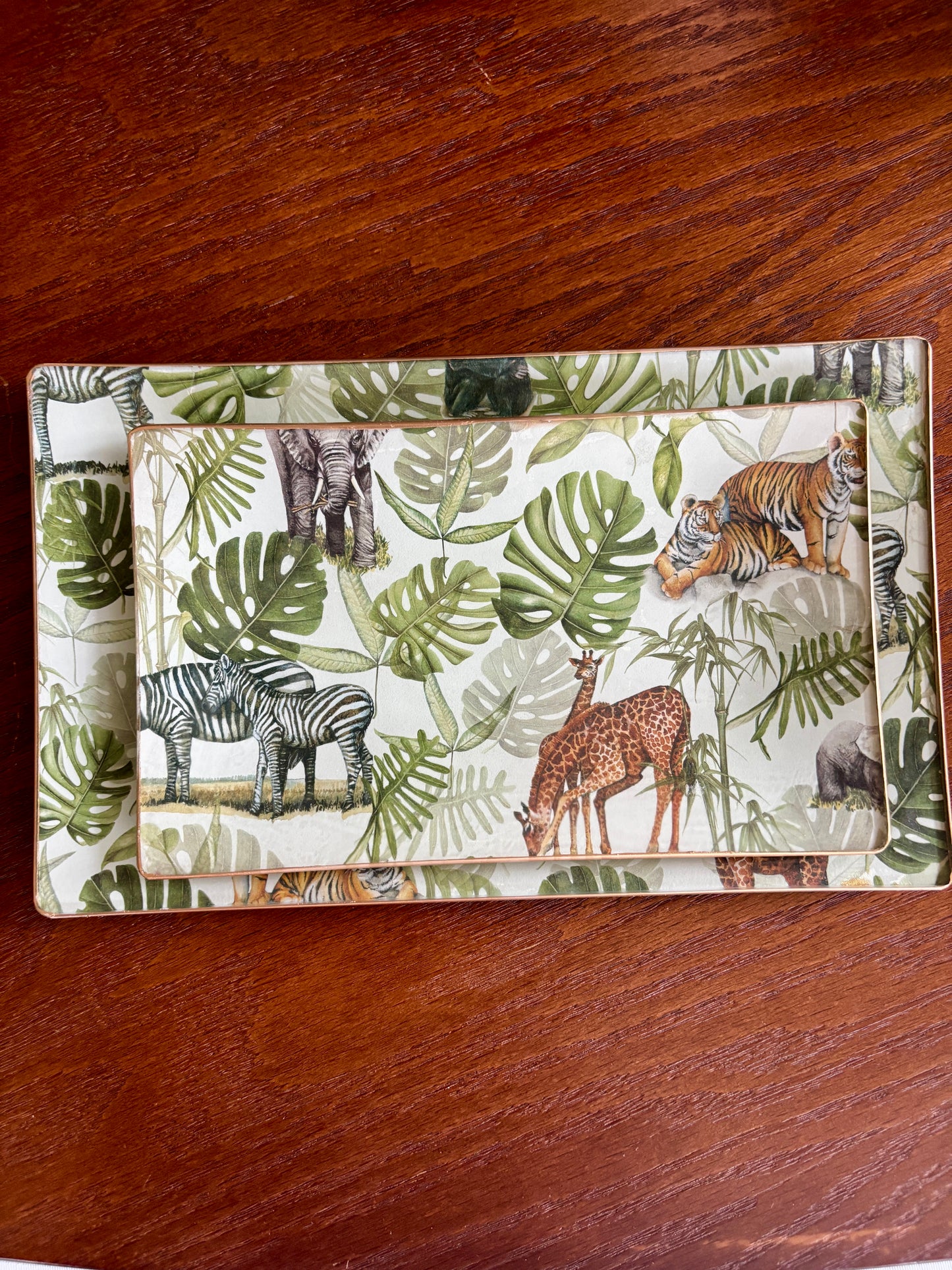 Safari Rectangle Plate