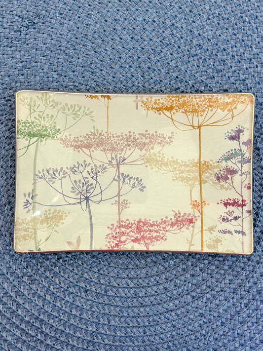 Garden Symphony  Rectangle Plate