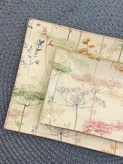 Garden Symphony  Rectangle Plate