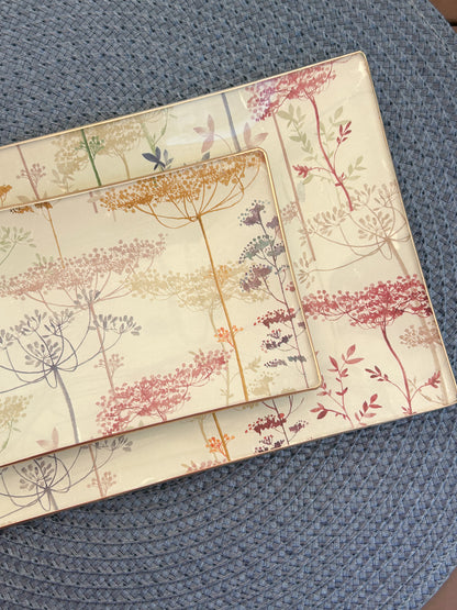 Garden Symphony  Rectangle Plate
