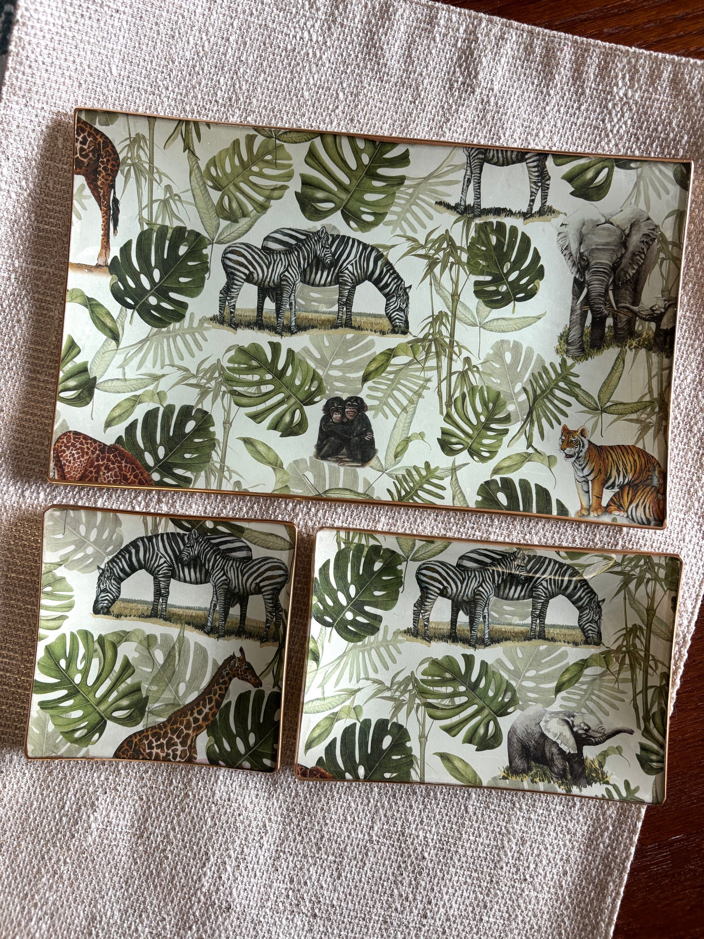 Safari Rectangle Plate