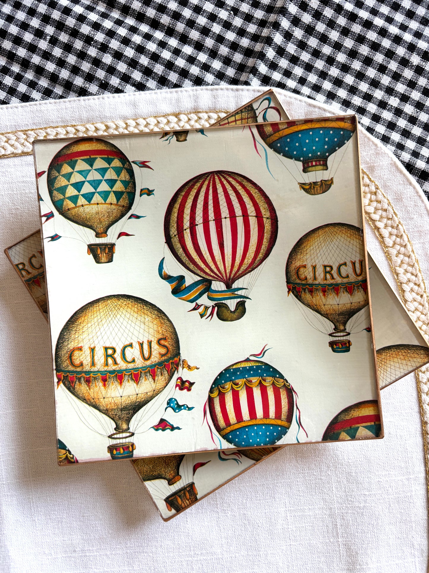 Balloon Square Plate