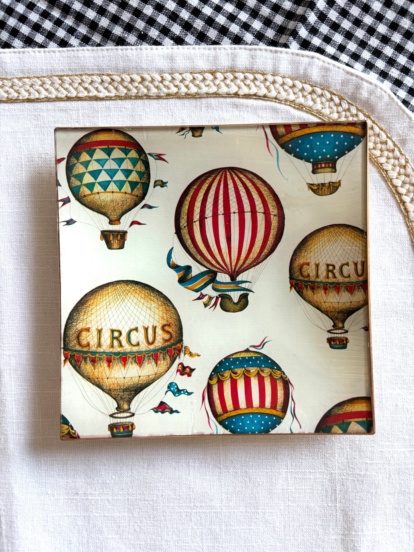 Balloon Square Plate