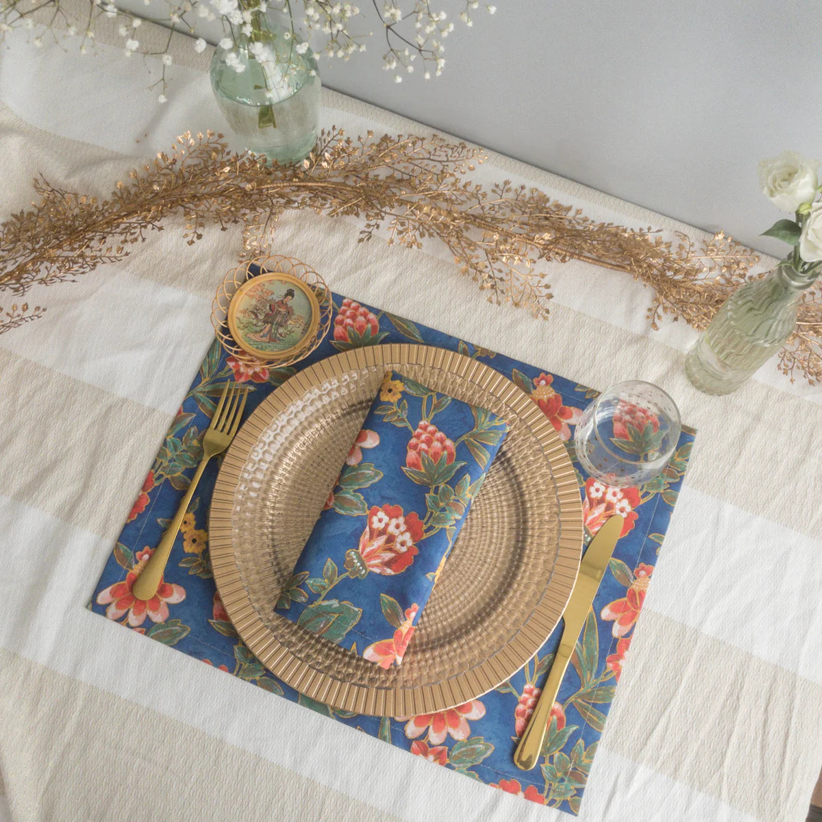 Set  x2 Printed Napkins