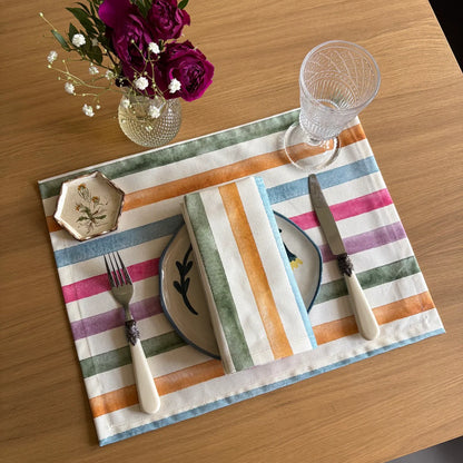Set  x2 Printed Napkins