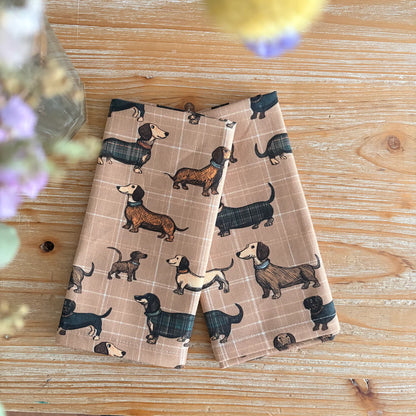 Printed Napkins Setx2