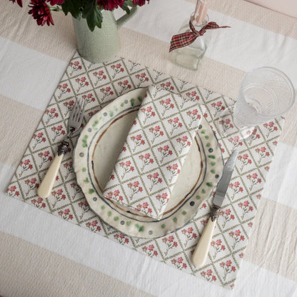Set  x2 Printed Napkins