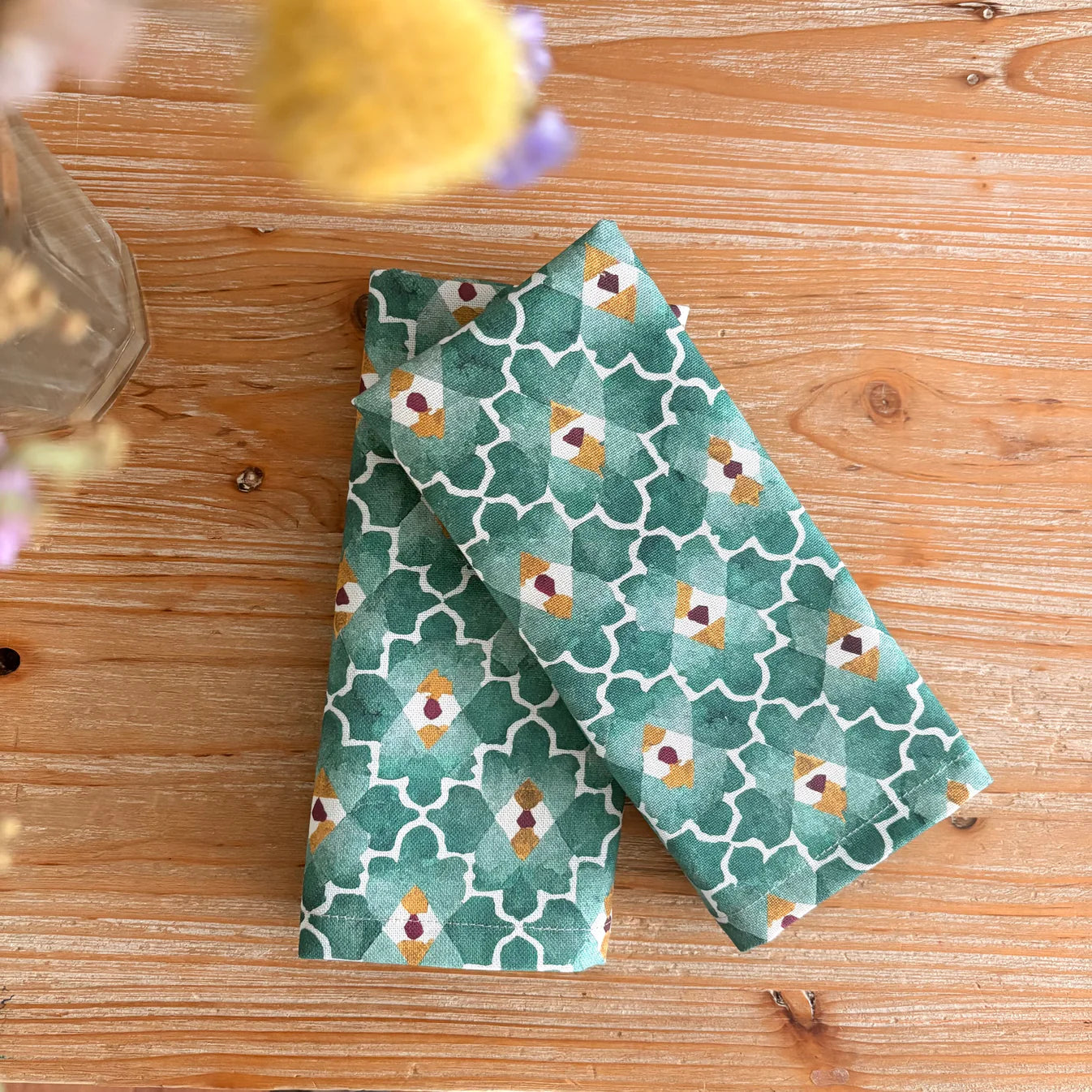 Printed Napkins Setx2